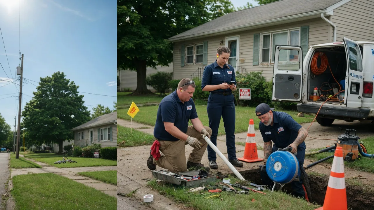 Sewer Line Repair in South Wilmington, IL near me